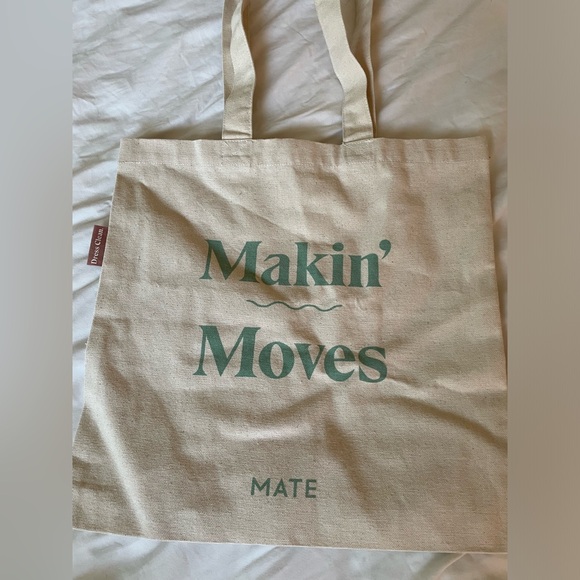 Mate the label canvas makin moves tote bag - Picture 2 of 3